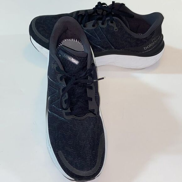 New Balance Fresh X Foam KAIHAROAD Black and White Running Shoes Size 14 US M - Picture 3 of 13